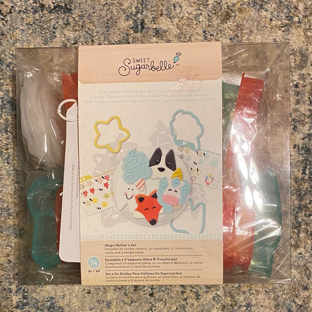 NIB Sweet Sugarbelle Shape Shifter Set - Cookie Cutters
